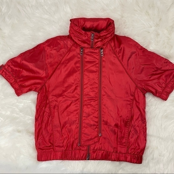 ADIDAS by Stella McCartney Short Sleeve Bomber Jacket - Picture 10 of 15